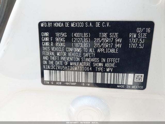 Honda HR-V Ex-l