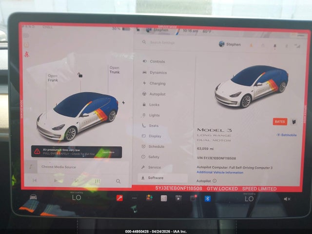 Tesla Model 3 Long Range Dual Motor All-wheel Drive