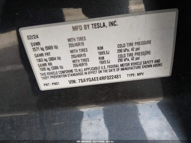 Tesla Model Y Long Range Dual Motor All-wheel Drive