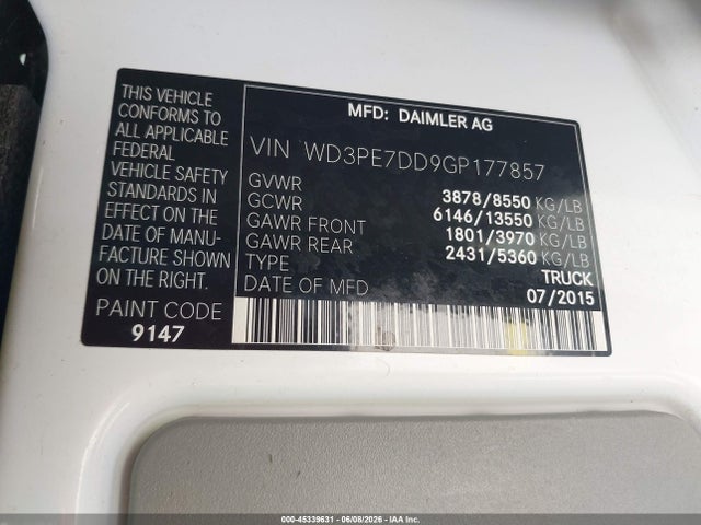 Mercedes-Benz Sprinter 2500 Normal Roof