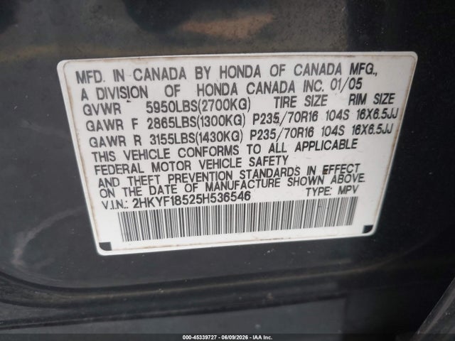 Honda Pilot Ex-l