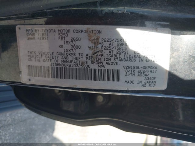 Toyota 4Runner Sr5 V6