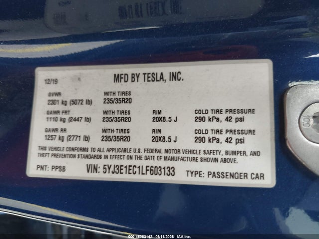 Tesla Model 3 Performance Dual Motor All-wheel Drive