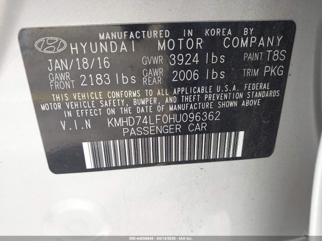 Hyundai ELANTRA Se