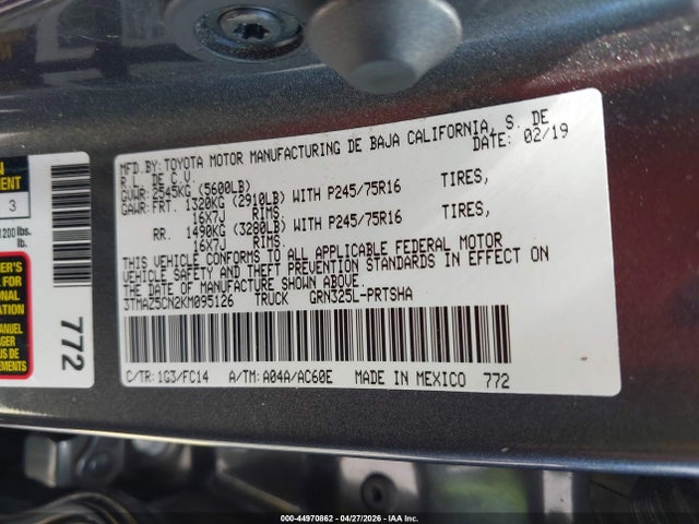 Toyota Tacoma Sr5 V6