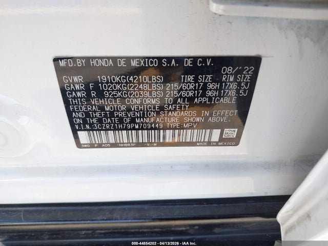 Honda HR-V 2wd Ex-l