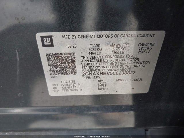 Chevrolet Equinox Fwd Ls