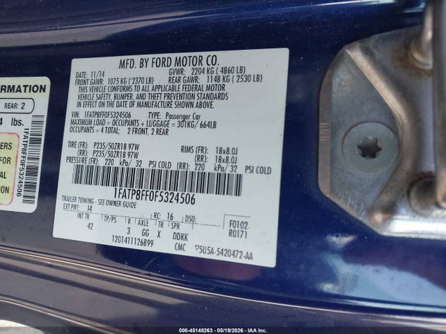 Ford Mustang Gt Premium