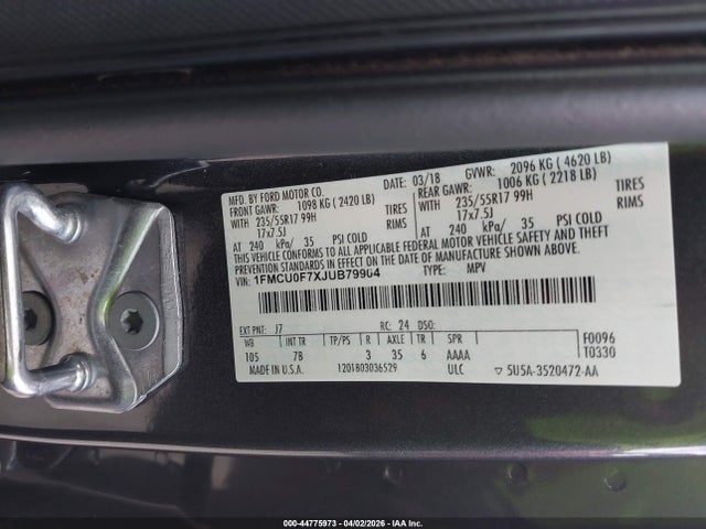 Ford Escape S