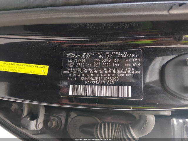 Hyundai Genesis 3.8