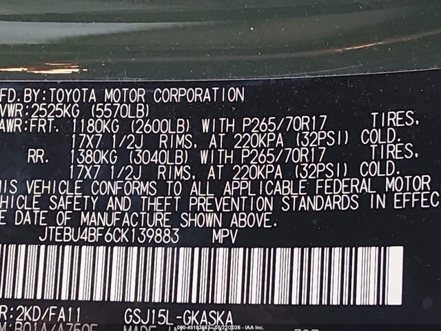 Toyota FJ Cruiser