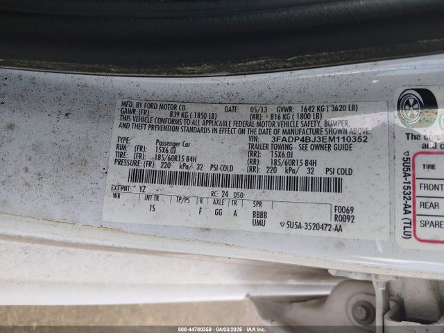 Ford Fiesta Se