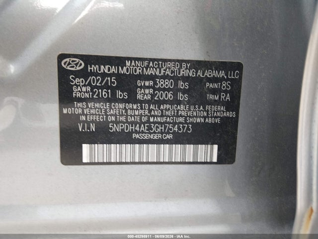 Hyundai ELANTRA Se
