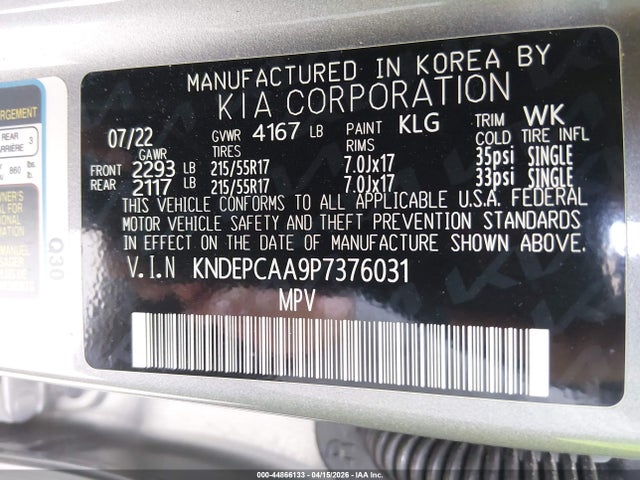 Kia Seltos Lx
