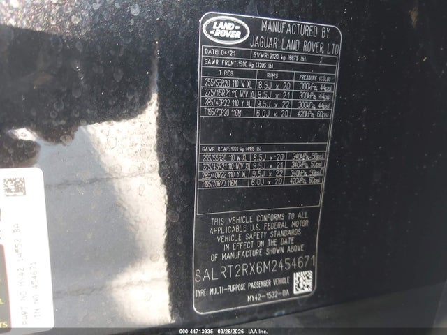 Land Rover Discovery P300 S R-dynamic