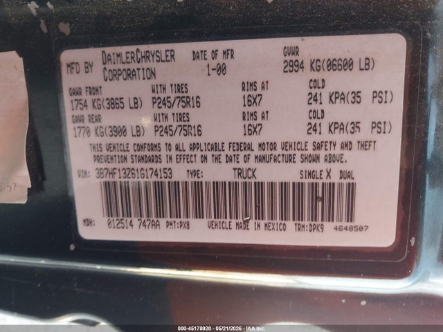 Dodge Ram 1500 St