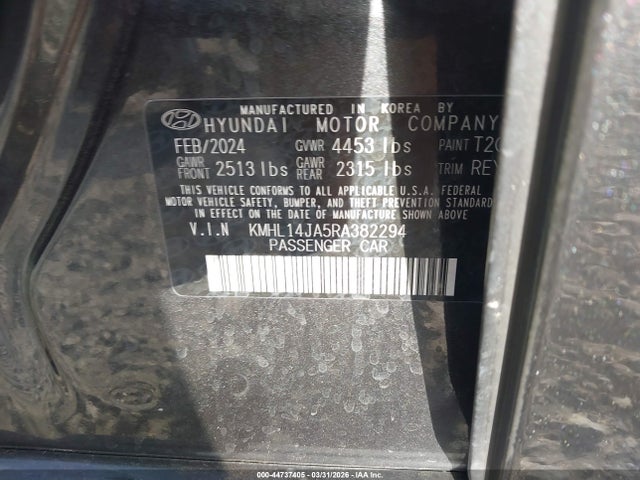 Hyundai SONATA Sel