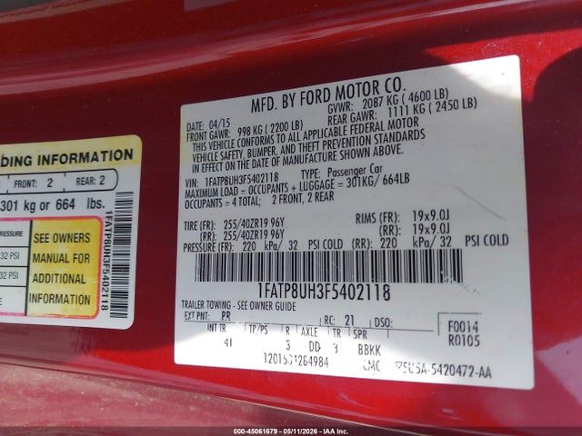Ford Mustang Ecoboost Premium