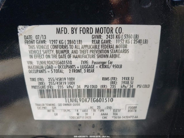 Lincoln MKS