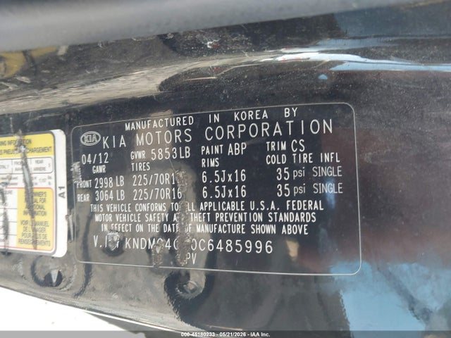 Kia Sedona Lx