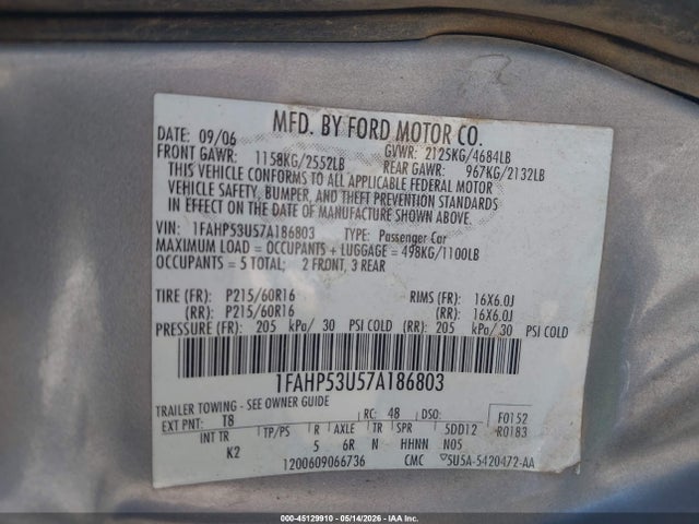 Ford Taurus Se