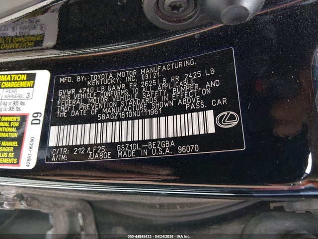 Lexus Es F Sport