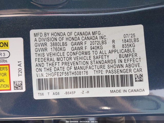Honda Civic Sport