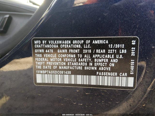 Volkswagen Passat 2.5l Se