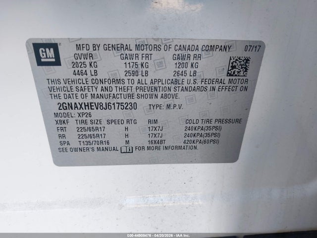 Chevrolet Equinox Ls