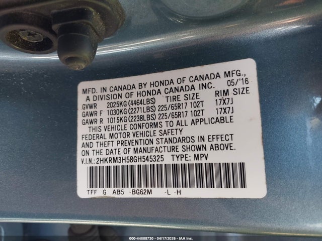 Honda CR-V Ex