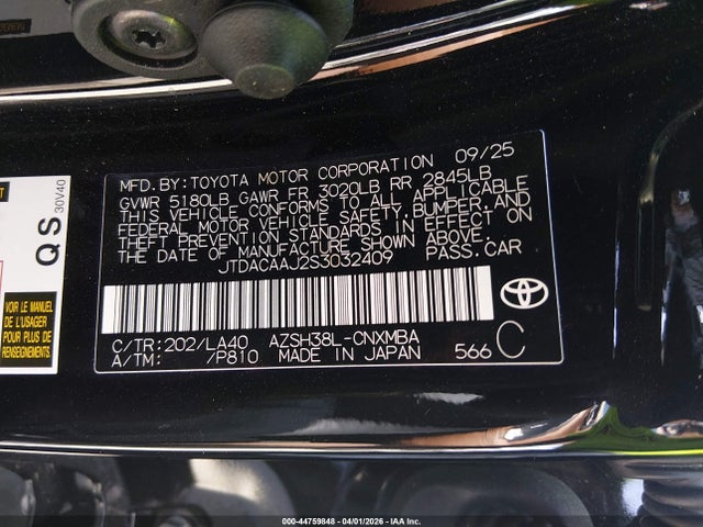 Toyota Crown Signia Xle