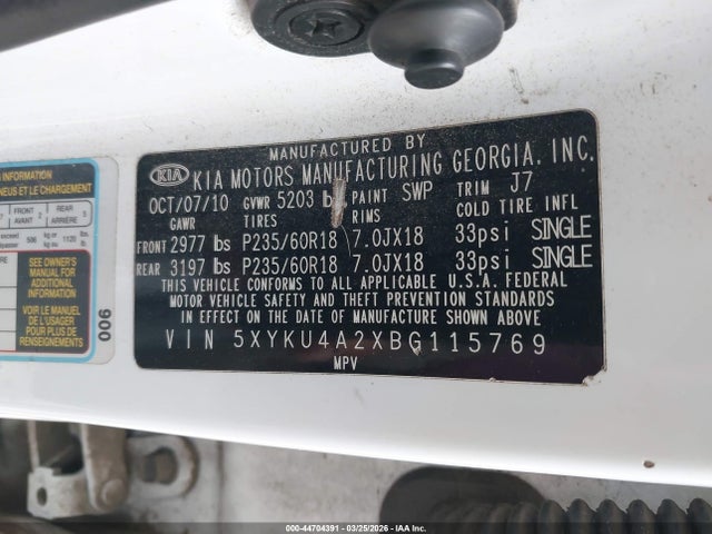Kia Sorento Ex V6