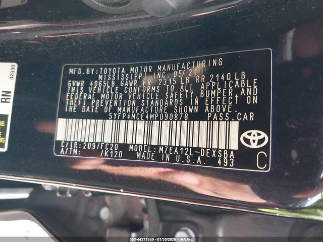 Toyota Corolla Se