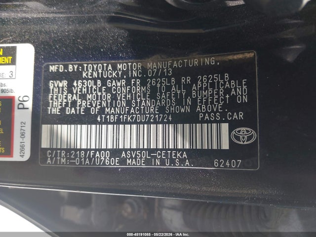 Toyota Camry L
