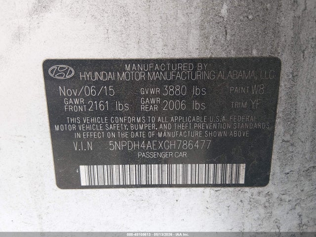Hyundai ELANTRA Se