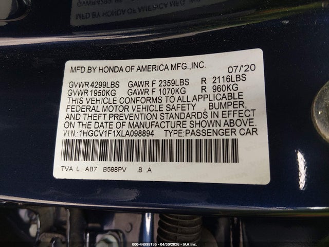 Honda Accord Lx