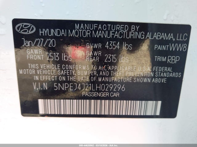 Hyundai SONATA Sel Plus