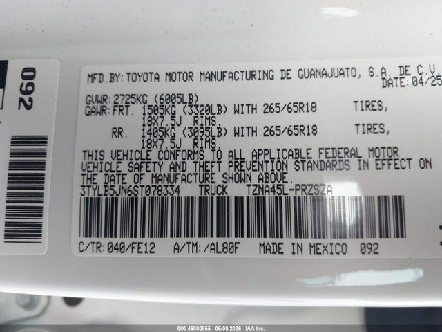 Toyota Tacoma Trd Sport