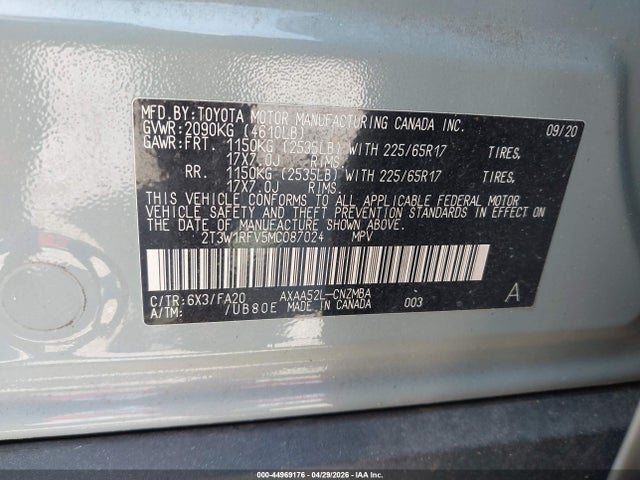 Toyota RAV4 Xle