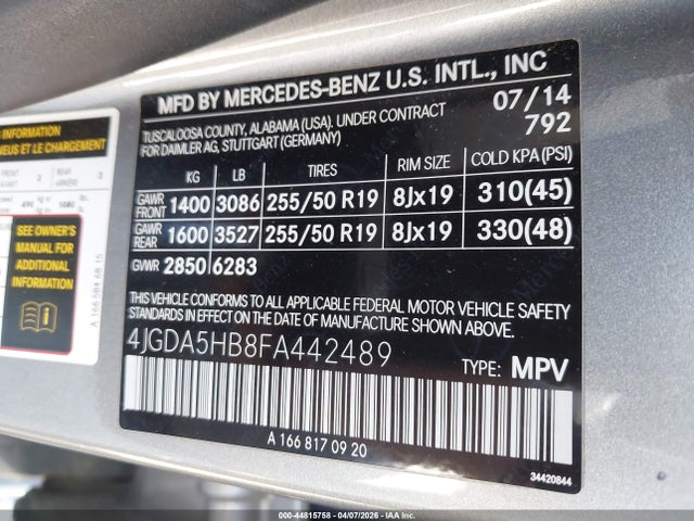 Mercedes-Benz M-Class 4matic