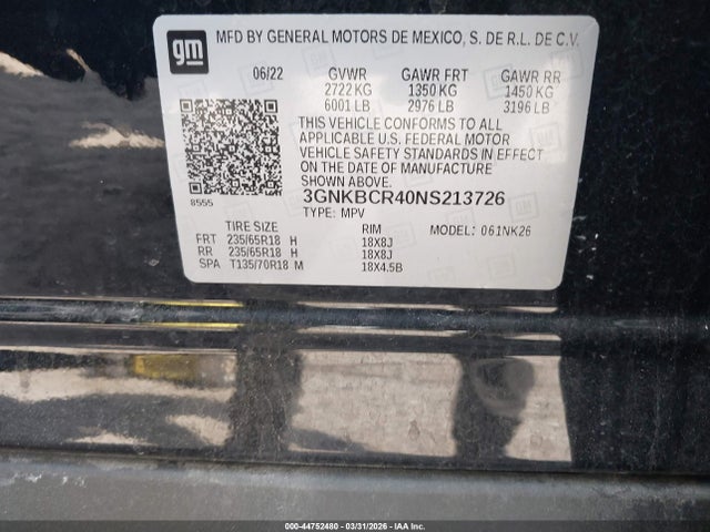 Chevrolet Blazer Fwd 2lt