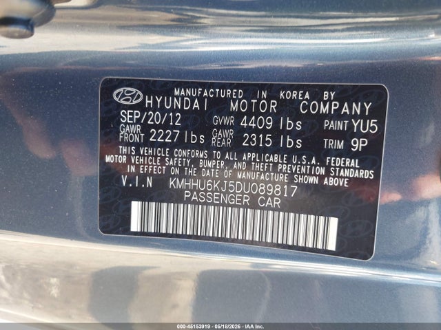 Hyundai Genesis 3.8 Grand Touring
