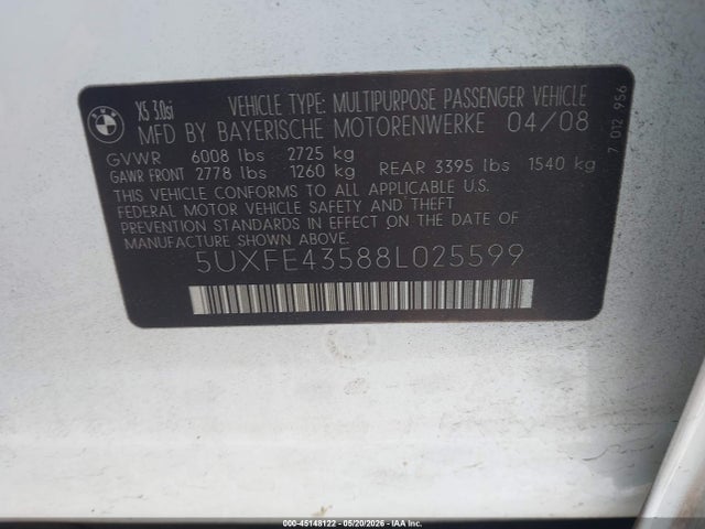 BMW X Series 3.0si