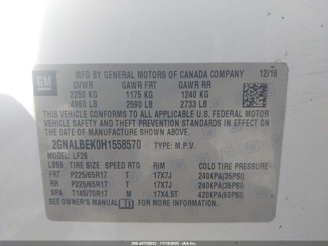 Chevrolet Equinox Ls