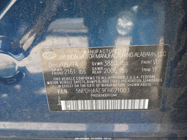 Hyundai ELANTRA Se