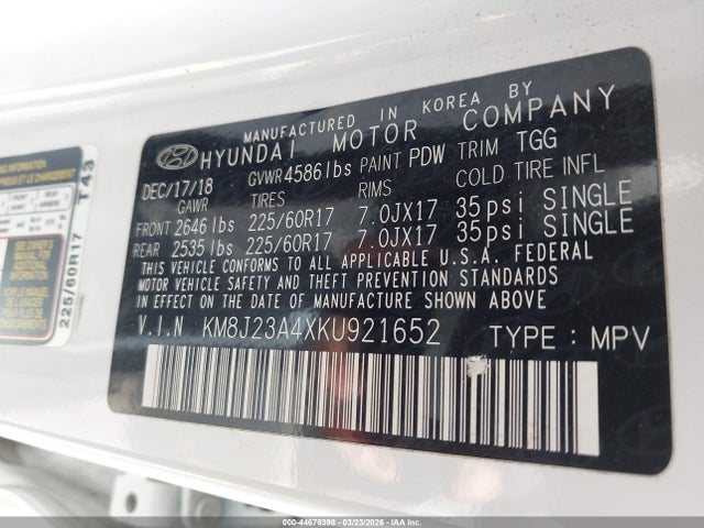 Hyundai TUCSON Se