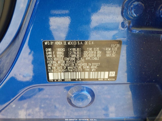 Honda HR-V Awd Sport