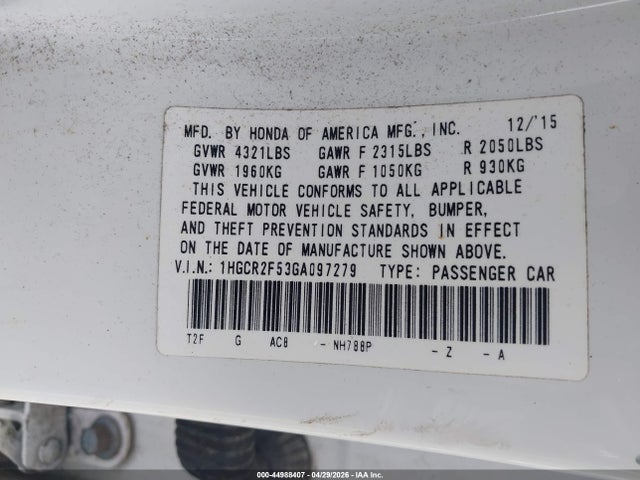 Honda Accord Sport