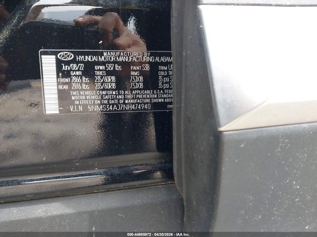 Hyundai SANTA FE Sel