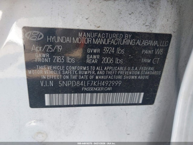 Hyundai ELANTRA Sel